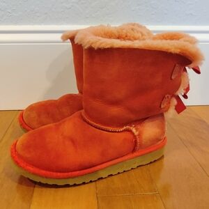 Ugg Bailey Bow Coral Boots